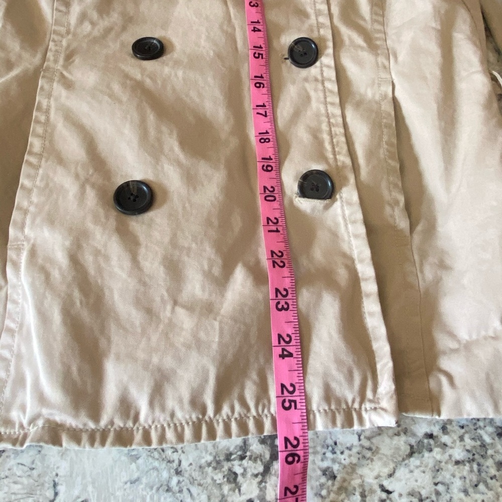 GAP Double Breasted - Trench Coat - Women’s size S - Picture 7 of 10